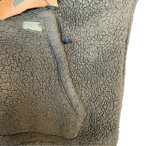 The North Face Olive Green Front Pocket Fleece 1/4 Zip Hoodie Women's Size Small - Picture 7 of 7